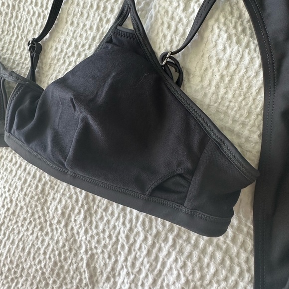 Cupshe Unworn high waisted charcoal bikini - Picture 4 of 5